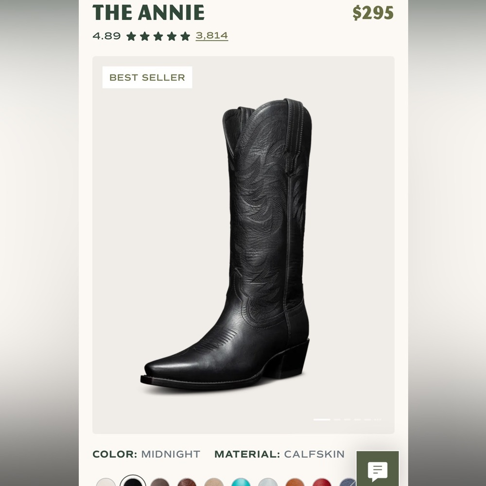 Tecovas “The Annie” cowgirl boots